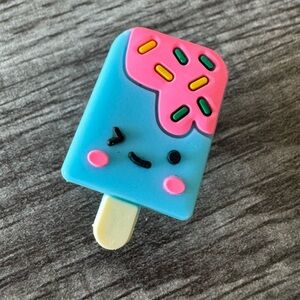 Smiley Popsicle Shoe Charm CROCS Jibbitz 5/$20